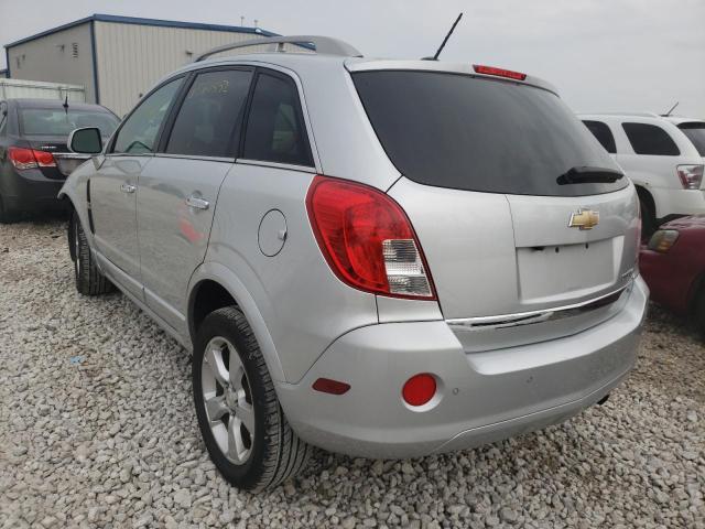 3GNAL4EK2DS538489 - 2013 CHEVROLET CAPTIVA LT SILVER photo 3