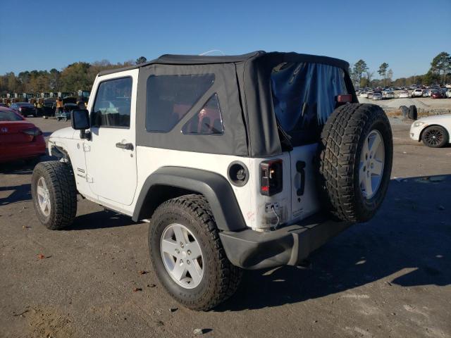 1C4AJWAG3DL621494 - 2013 JEEP WRANGLER S WHITE photo 3