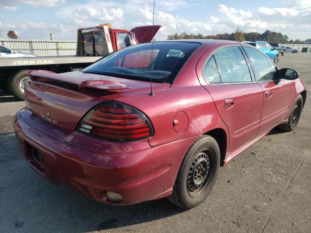 1G2NE52E45M147360 - 2005 PONTIAC GRAND AM S RED photo 4