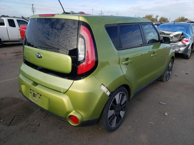 KNDJX3A50F7769402 - 2015 KIA SOUL ! GREEN photo 4