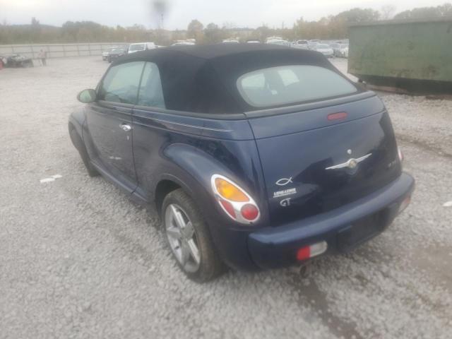 3C3AY75S45T324616 - 2005 CHRYSLER PT CRUISER BLUE photo 3