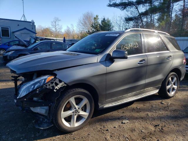 4JGDA5HB8JB040796 - 2018 MERCEDES-BENZ GLE 350 4M GRAY photo 2