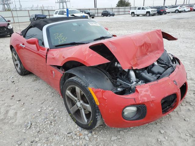 1G2MG35X78Y111229 - 2008 PONTIAC SOLSTICE G RED photo 1