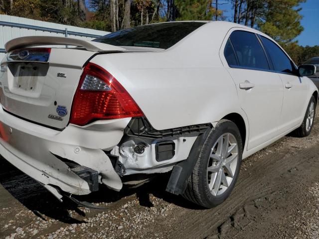 3FAHP0JG2CR217845 - 2012 FORD FUSION SEL WHITE photo 9