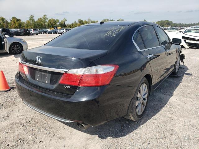 1HGCR3F85DA026208 - 2013 HONDA ACCORD EXL BLACK photo 4