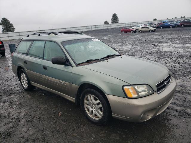 4S3BH675146613365 - 2004 SUBARU LEGACY OUT GREEN photo 1