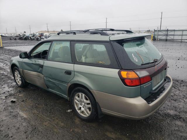 4S3BH675146613365 - 2004 SUBARU LEGACY OUT GREEN photo 3