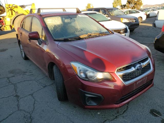 JF1GPAC66E8237414 - 2014 SUBARU IMPREZA PR RED photo 1