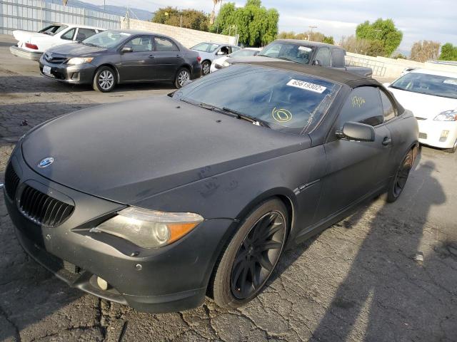 WBAEK73485B324653 - 2005 BMW 645 CI AUT BLACK photo 2
