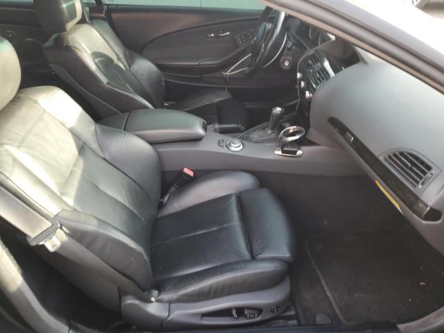 WBAEK73485B324653 - 2005 BMW 645 CI AUT BLACK photo 5