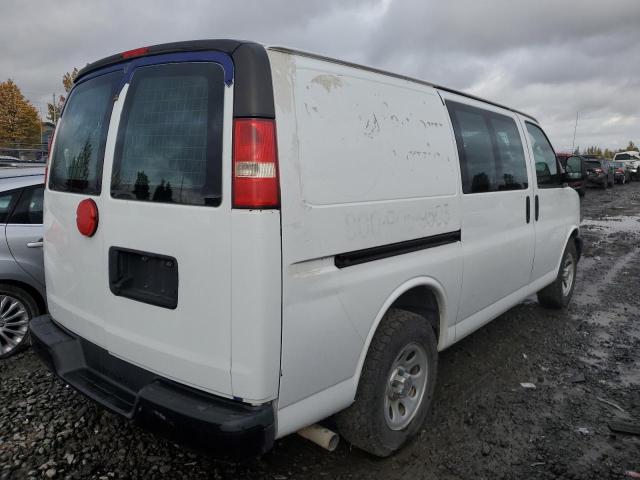 1GCSGAFX8E1155265 - 2014 CHEVROLET EXPRESS G1 WHITE photo 4