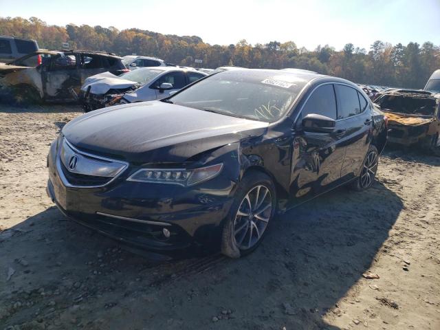 19UUB2F73GA010393 - 2016 ACURA TLX ADVANC BLACK photo 2
