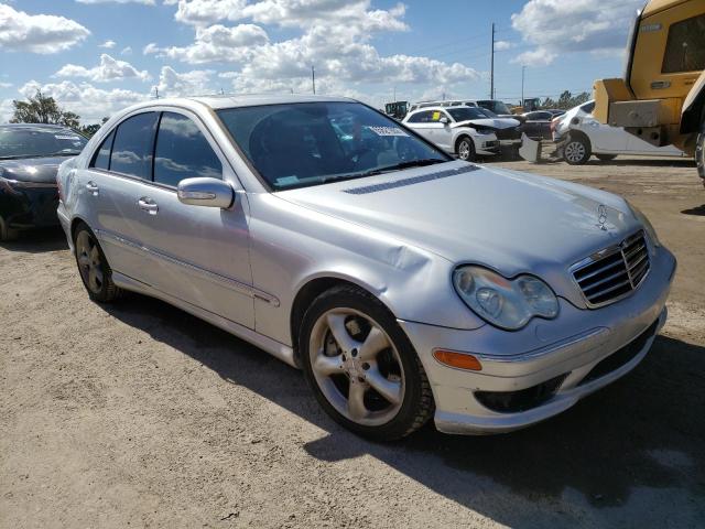 WDBRF52H56F820570 - 2006 MERCEDES-BENZ C 230 SILVER photo 1