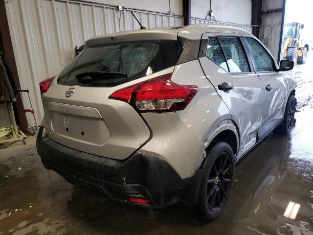 3N1CP5CU8KL517592 - 2019 NISSAN KICKS S SILVER photo 4