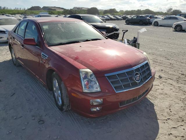 1G6DW67V380196096 - 2008 CADILLAC STS RED photo 1