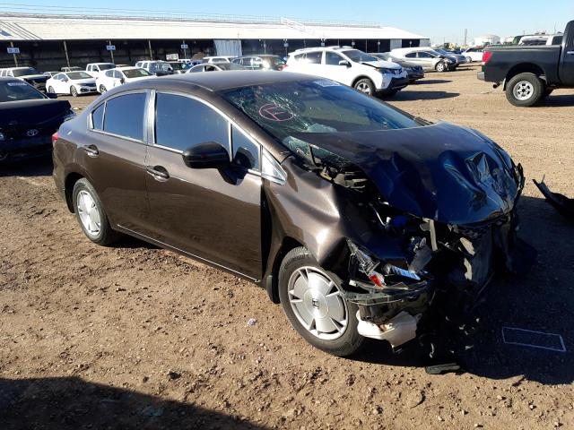 2HGFB2F6XEH520951 - 2014 HONDA CIVIC HF BROWN photo 1