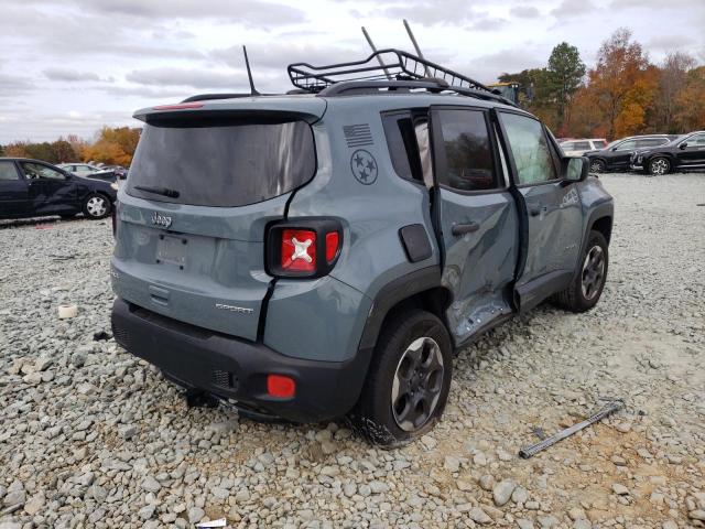ZACCJBAB2JPH11877 - 2018 JEEP RENEGADE S GRAY photo 4