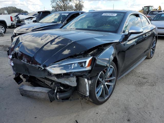 WAUR4AF55JA008320 - 2018 AUDI S5 PRESTIG BLACK photo 2