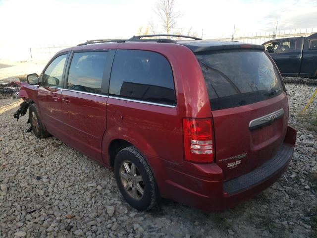 2A8HR54P68R115077 - 2008 CHRYSLER TOWN & COU RED photo 3