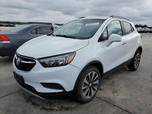 KL4CJASM2NB505074 - 2022 BUICK ENCORE PRE WHITE photo 2