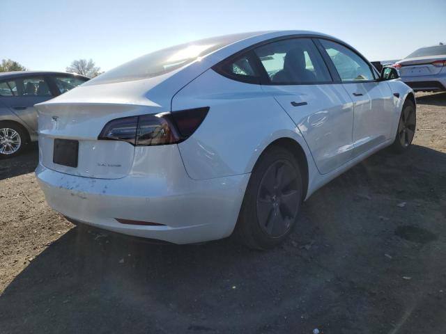 5YJ3E1EB1MF044501 - 2021 TESLA MODEL 3 WHITE photo 4