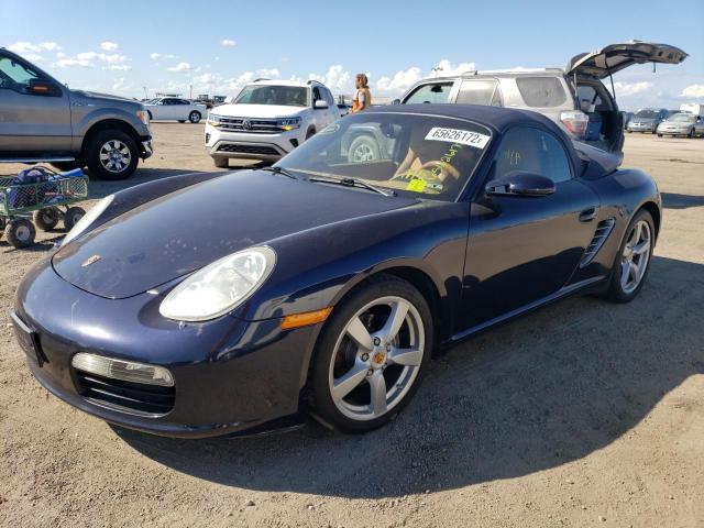 WP0CA298X8U712275 - 2008 PORSCHE BOXSTER BLUE photo 2