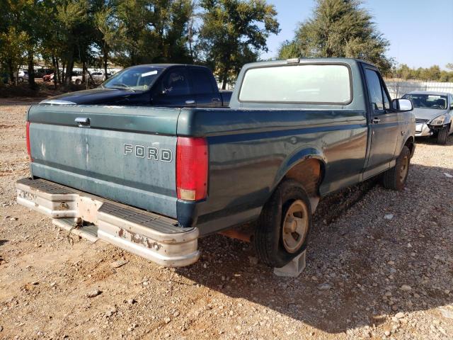 1FTEF15Y2PLA62193 - 1993 FORD F-150 GREEN photo 4