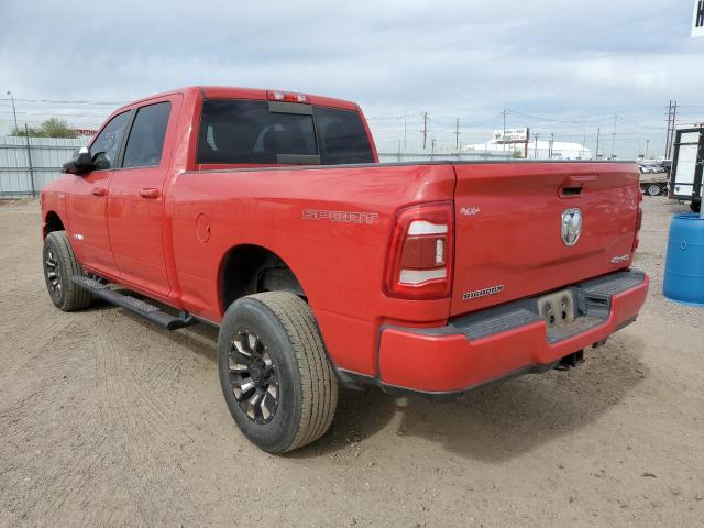 3C6UR5DJ7KG699852 - 2019 RAM 2500 BIG H RED photo 3