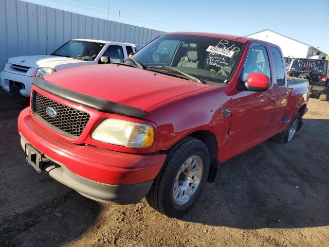 2FTRX07WX2CA16151 - 2002 FORD F150 RED photo 2