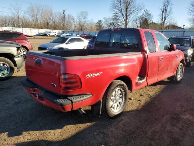 2FTRX07WX2CA16151 - 2002 FORD F150 RED photo 4