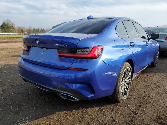 WBA5U9C0XLFH59010 - 2020 BMW M340XI BLUE photo 4