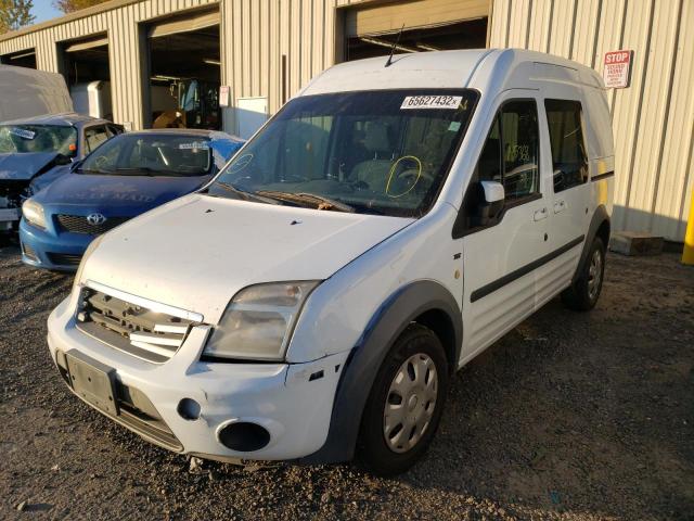 NM0KS9BN5DT129286 - 2013 FORD TRANSIT CO WHITE photo 2