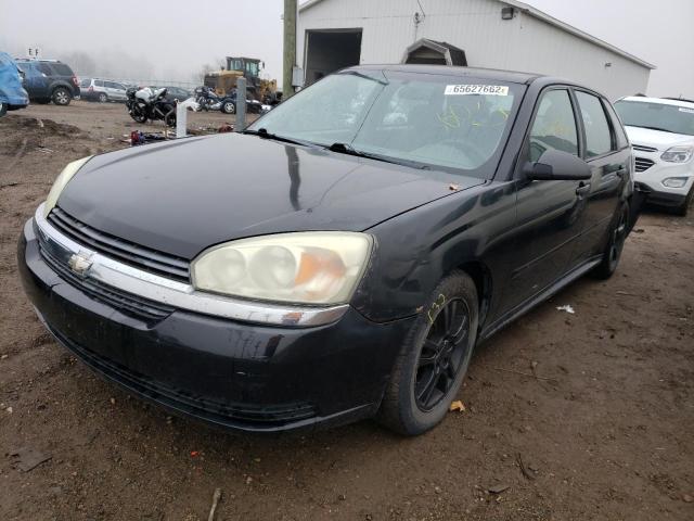 1G1ZT64834F237854 - 2004 CHEVROLET MALIBU MAX 黑色 照片 2