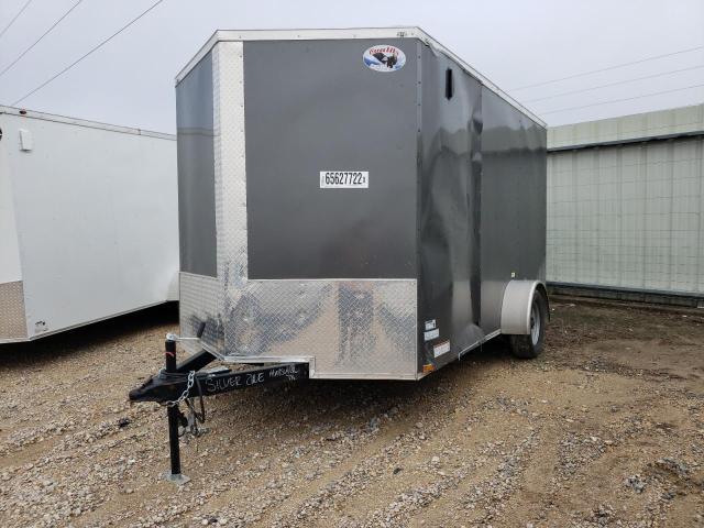 50ZBE1218NN035766 - 2022 CARGO TRAILER GRAY photo 2