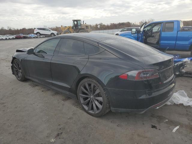 5YJSA1H28FF080949 - 2015 TESLA MODEL S 85 BLACK photo 3