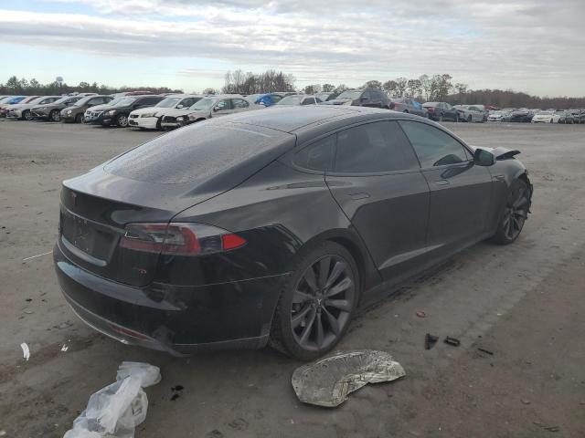 5YJSA1H28FF080949 - 2015 TESLA MODEL S 85 BLACK photo 4