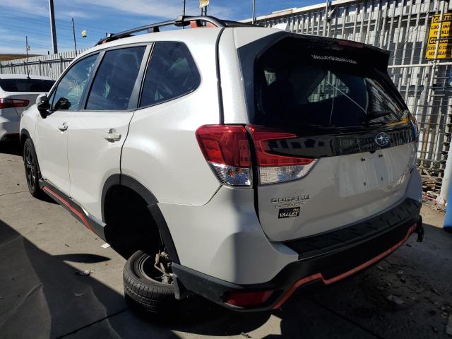 JF2SKALC3MH407169 - 2021 SUBARU FORESTER S თეთრი ფოტო 3