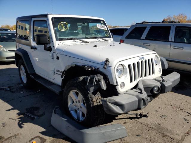1C4AJWAGXFL550152 - 2015 JEEP WRANGLER S WHITE photo 1