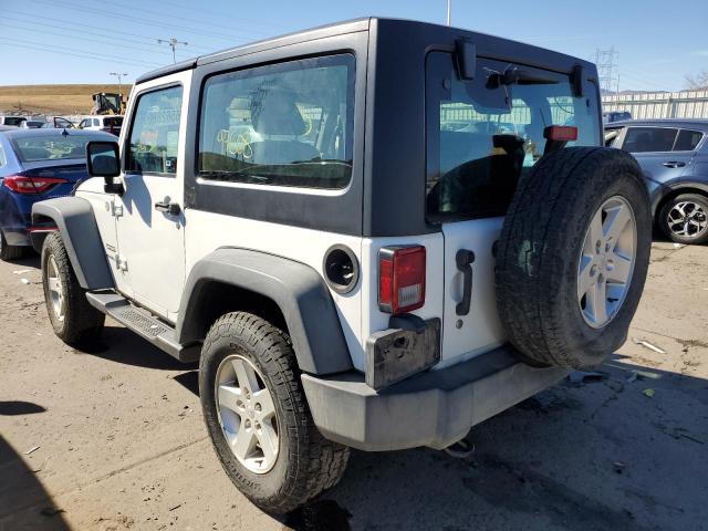 1C4AJWAGXFL550152 - 2015 JEEP WRANGLER S WHITE photo 3