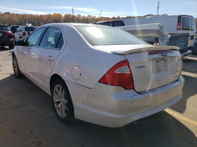 3FAHP0JG3BR209333 - 2011 FORD FUSION SEL WHITE photo 3