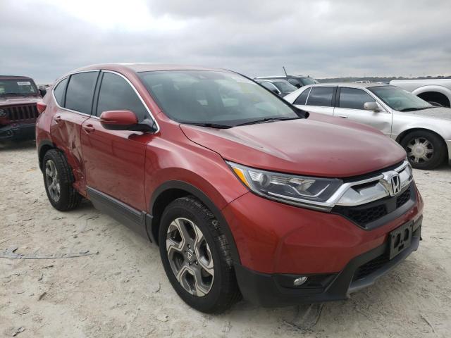 5J6RW1H85KL001890 - 2019 HONDA CR-V EXL RED photo 1