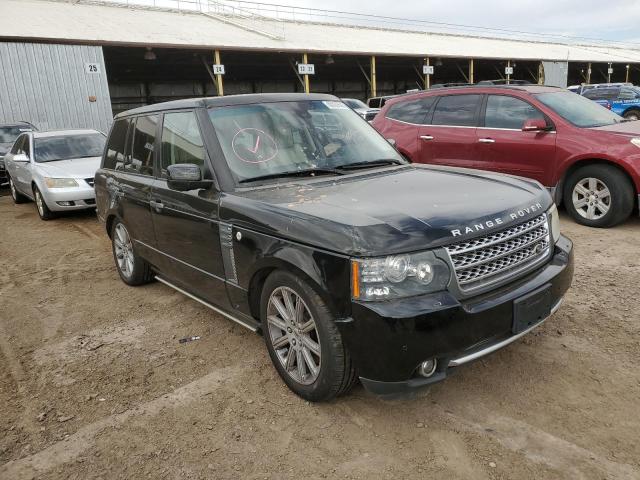 SALMF1E43AA327563 - 2010 LAND ROVER RANGE ROVE BLACK photo 1