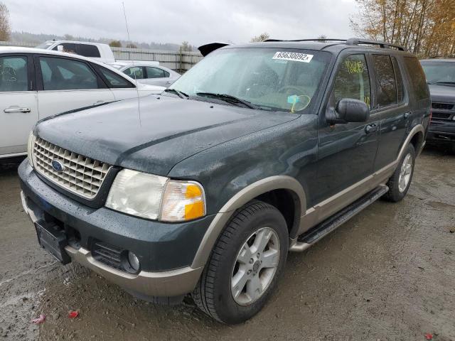 1FMZU74E63UC32783 - 2003 FORD EXPLORER E GREEN photo 2