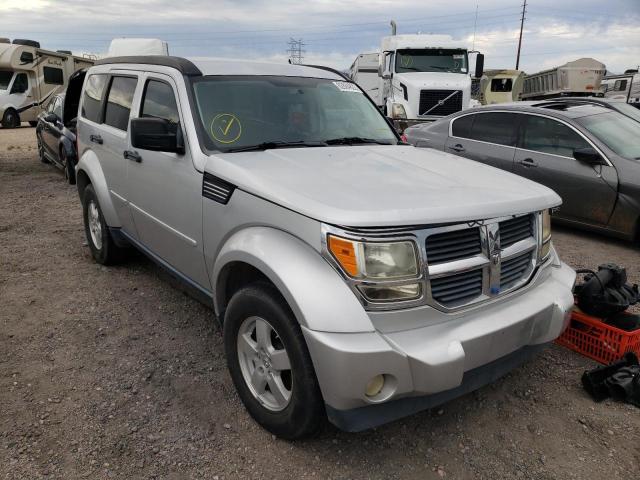 1D8GT28KX8W108336 - 2008 DODGE NITRO SXT SILVER photo 1