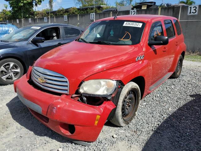 3GNBAADB9AS501526 - 2010 CHEVROLET HHR LS RED photo 2