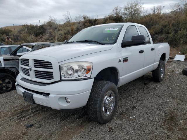 1D7KS28A57J593604 - 2007 DODGE RAM 2500 S WHITE photo 2