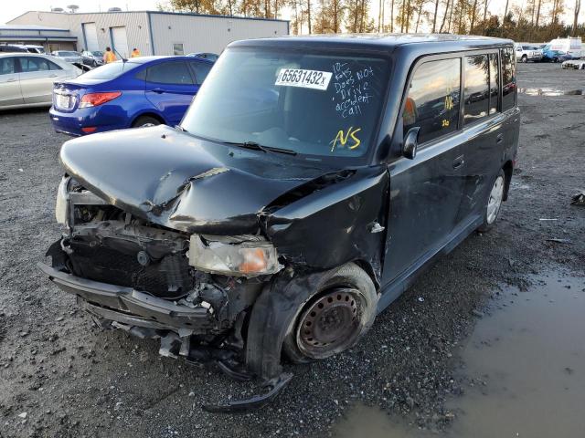 JTLKT324864116229 - 2006 TOYOTA SCION XB შავი ფოტო 2