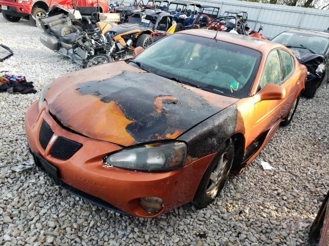 2G2WS522541163984 - 2004 PONTIAC GRAND PRIX ნარინჯისფერი ფოტო 2