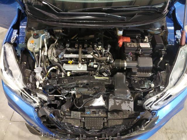 3N1CN8EVXML863014 - 2021 NISSAN VERSA SV BLUE photo 7