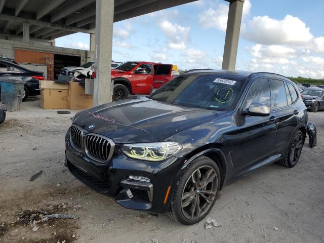 5UXTS3C57J0Z02127 - 2018 BMW X3 XDRIVEM BLACK photo 2